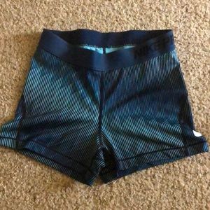 Nike Pro Blue Spandex